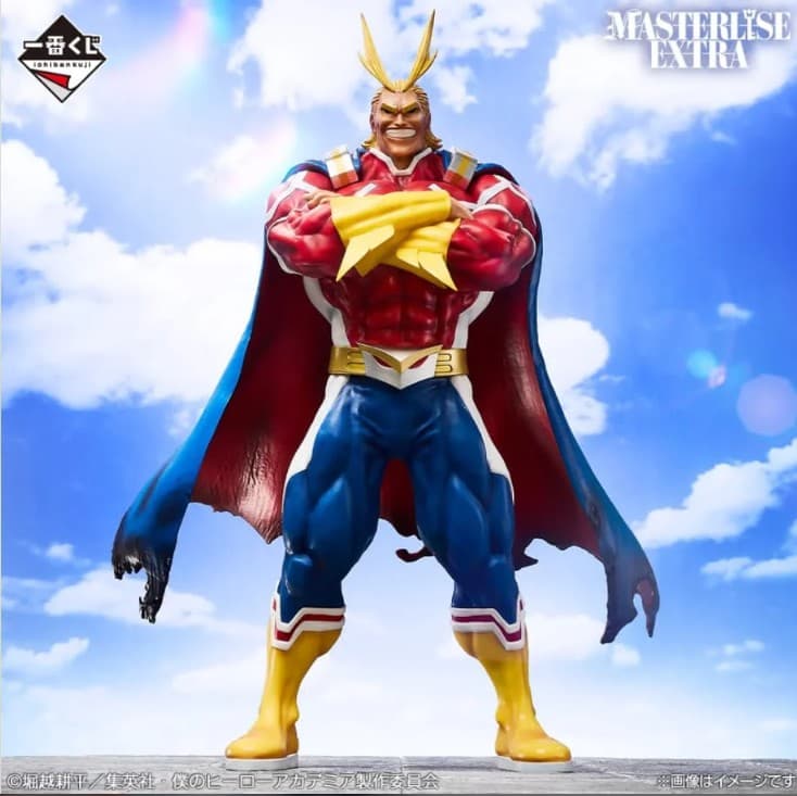 ICHIBAN KUJI MY HERO ACADEMIA SPUN TOGETHER FEELINGS - LAST ONE PRIZE ALL MIGHT SILVER AGE MASTERLISE EXTRA FIGURE